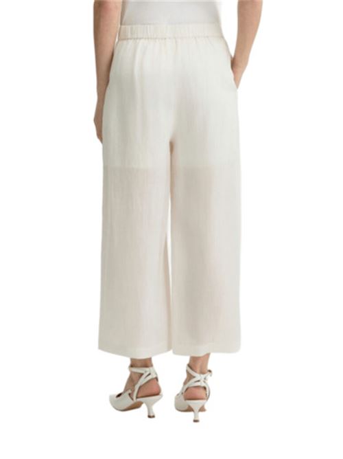 pantalone donna palazzo bianco LIU JO | WA5484-T686210701